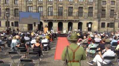 Indië-herdenking 15 augustus Amsterdam